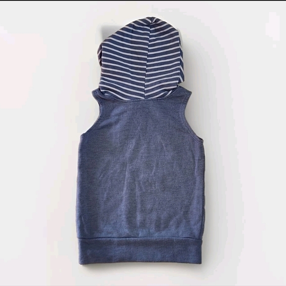 Lulu and Roo Hooded Tank Size 2T Color Slate Blue - Picture 6 of 6